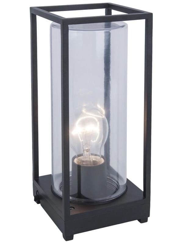 Lampada da tavolo esterna FLAIR vetro nero Lutec 6588801012