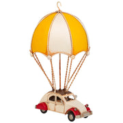Parapendio in metallo giallo 18x17x31h