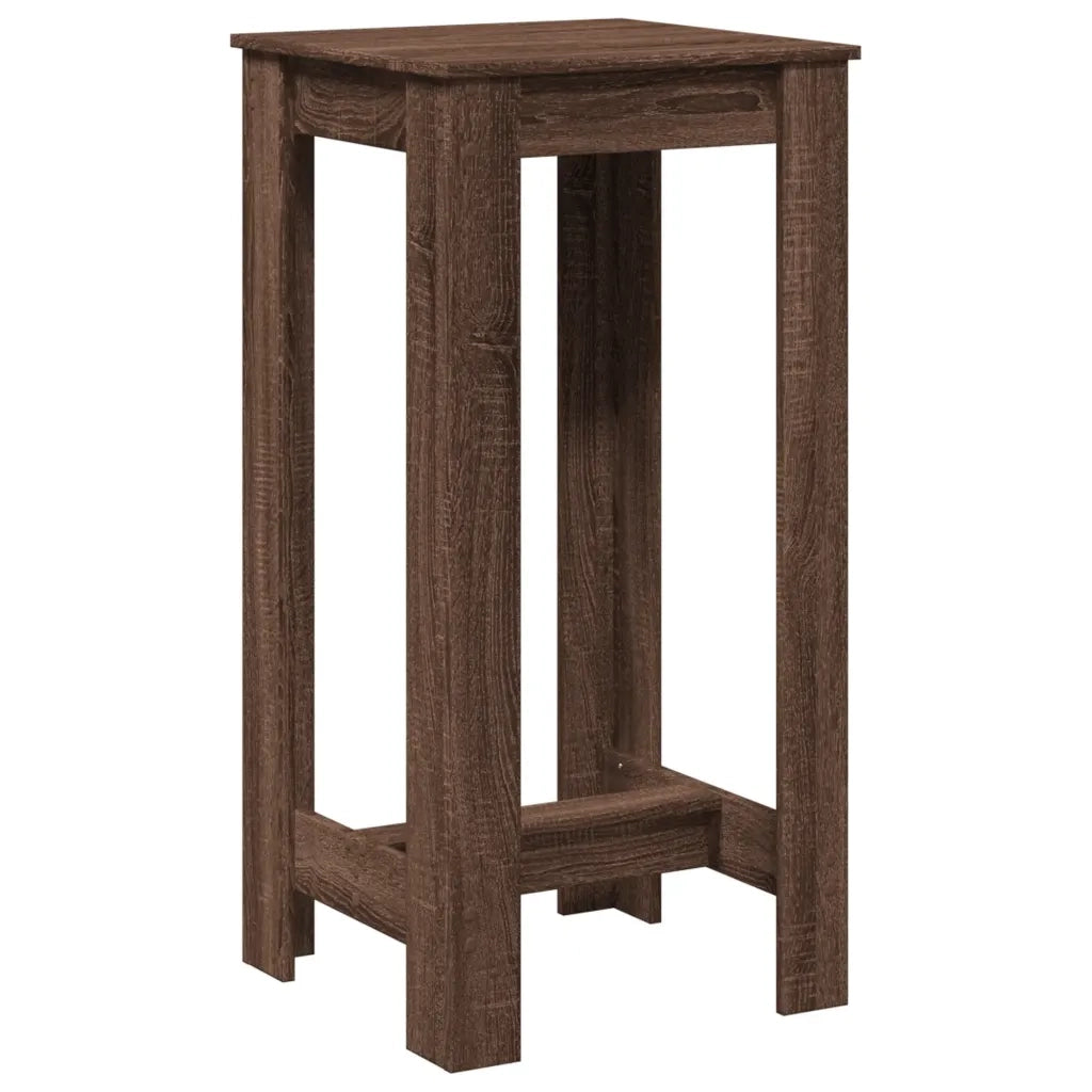 Tavolo da Bar Rovere Marrone 51x50x103,5 cm in Truciolato 854406