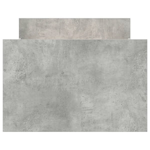 Giroletto con Testiera e Pediera Grigio Cemento 90x200 cm 3203806