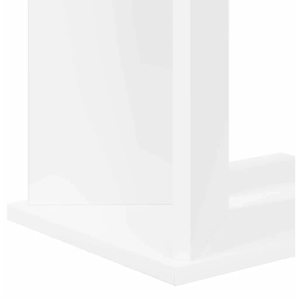 Tavolino Bianco 35 x 25 x 50 cm Legno multistrato 891184