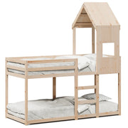 Letto singolo | Letto per adulti | Letto a Castello senza Materasso 90x190 cm Legno di Pino