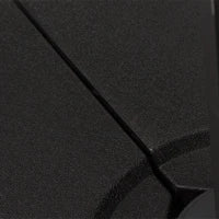 Base per Ombrellone a Braccio da 4 Pezzi Riempibile con Acqua o Sabbia per Basi a Croce da 100x100cm, Nero