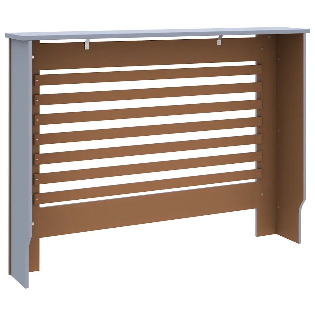 Copertura per Radiatore Antracite 112x19x81,5 cm in MDF CFW3058905