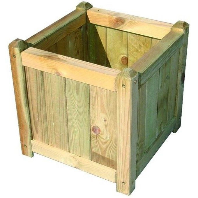 Vigor Fioriera Quadrata Cipro in Legno 40X40 cm