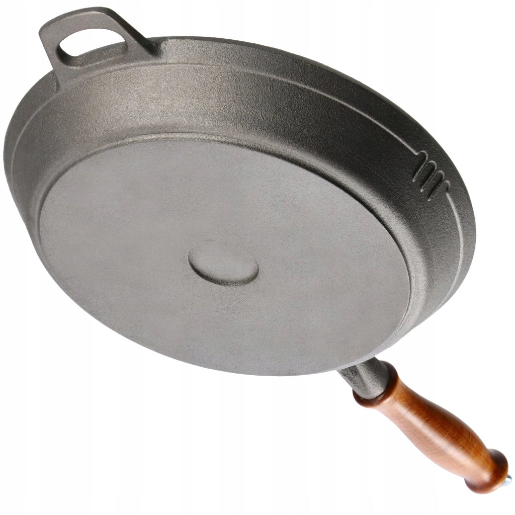Padella in ghisa KADAX per gas e induzione, 26 cm, con rivestimento antiaderente, grande
