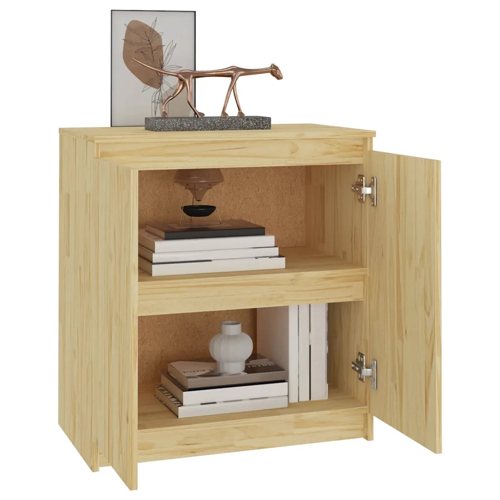 Armadietto 60x36x65 cm in Legno Massello di Pino