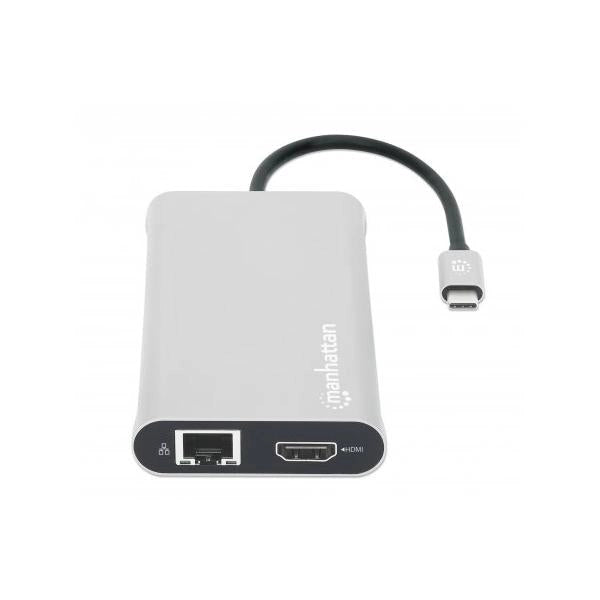 Docking Station USB-C PD 12-in-1 5 Porte USB SD e MicroSD HDMI con MST 4K