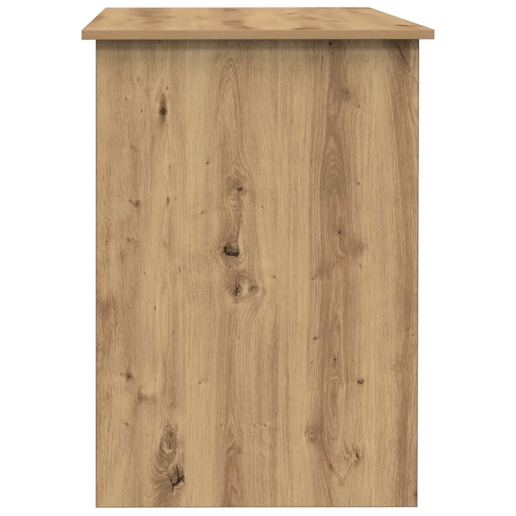 Scrivania Rovere Artigianale 100x55x75 cm in Legno Multistrato 855857
