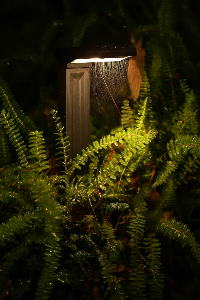 Lampioncino Lampione Paletto LED con Pannello Solare e picchetto da Giardino 6W CCT Luce calda, Luce fredda, Luce Naturale, IP65, 200 lumen