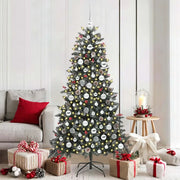 Albero di Natale artificiale con 300 LED Verde 180 cm