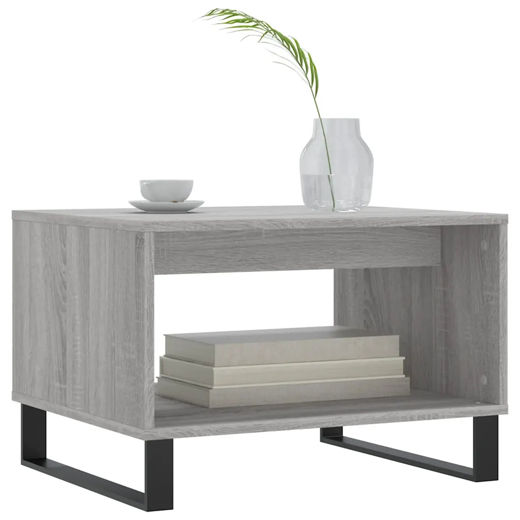 Tavolino da salotto | Tavolino da caff¨¨ | Tavolino da Soggiorno Grigio Sonoma 60x50x40 cm Legno Multistrato