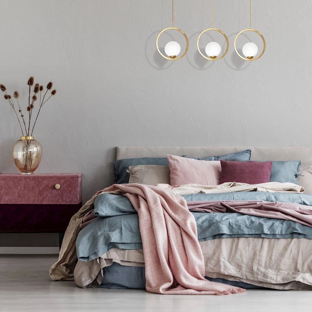 Lampadario Vienna Milagro MLP5574 3xE14 oro bianco