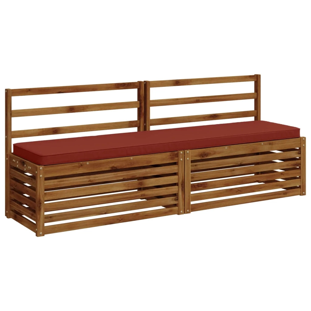 Cuscino per Panchina a 1 Pezzo VUGHT 100% Poliestere Rosso 951590