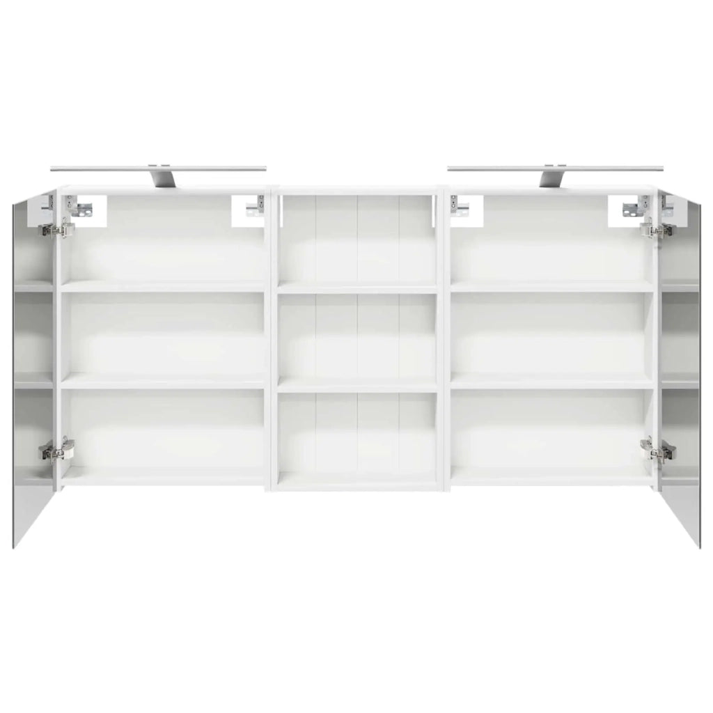 Set di Armadi da Bagno con lo scaffale 3 pcs 140 x 14,5 x 70 cm 3403784