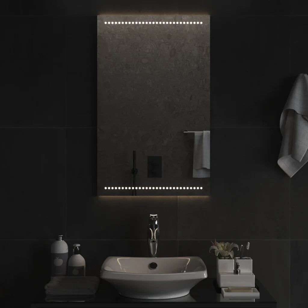 Specchio da Bagno con Luci LED 50x80 cm cod mxl 67493