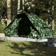 Tenda da Campeggio a Cupola per 6 Persone-Tenda per Escursionismo Mimetica Impermeabile 745350