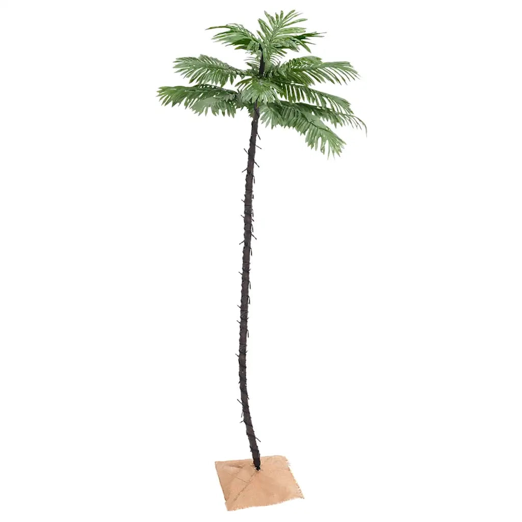 Palma con LED Bianco Caldo 192 LED 300 cm CFW2628017