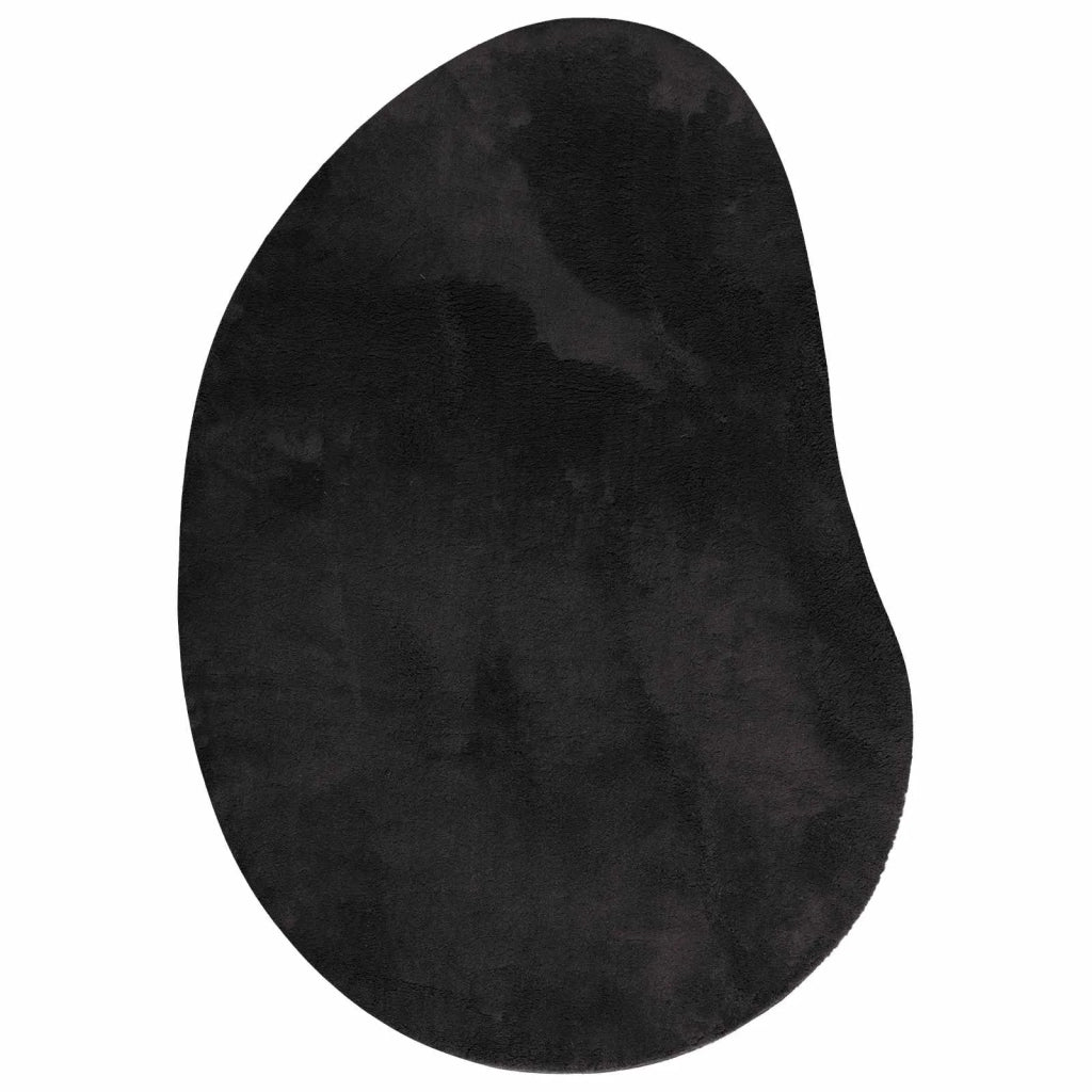 Tappeti per area HUARTE Nero 160 x 230 cm Poliestere 4103751