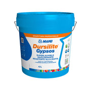 Dursilite gypsos 4 l idropittura antimuffa superlavabile per cartongesso