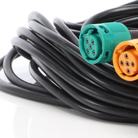 Set 2 luci posteriori RFS T1 con cavo a 13 poli da 5 m per illuminazione rimorchi