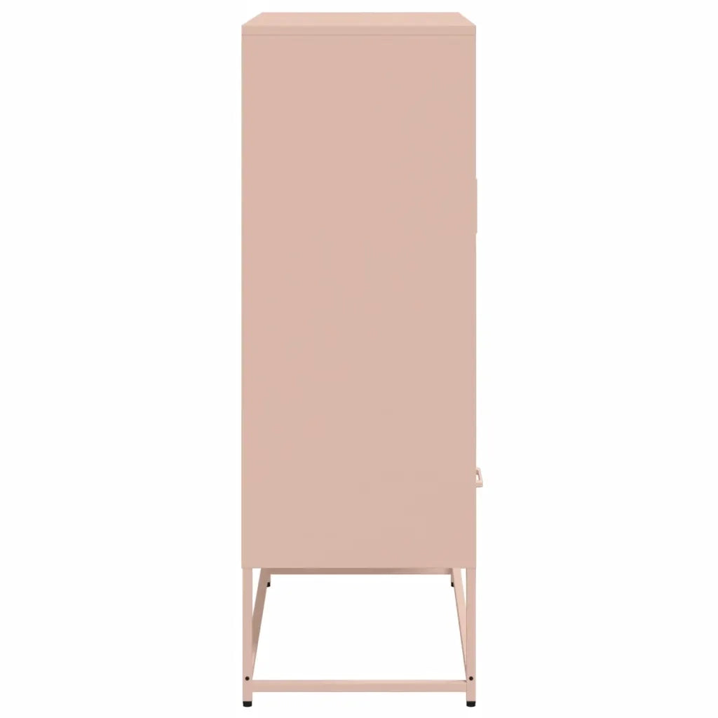 Credenza-Buffet-Armadio da cucina Rosa 68x39x111,5 cm Acciaio 495195