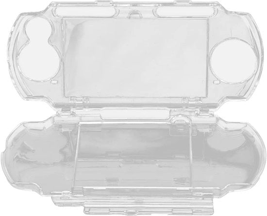 Case universale trasparente per PSP3000 con film beugel e materiali PC, compatibile con PSP3000, alta trasmissione di luce.