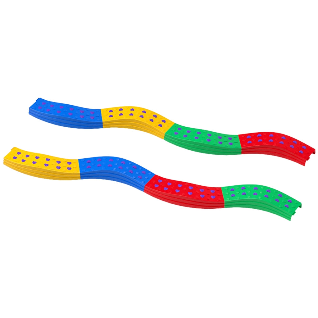 Ponte di equilibrio per bambini ¨C zephmum ¨C 8 pietre, superficie antiscivolo