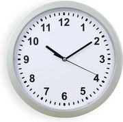 Orologio da Parete - Inclusa Cassetta Segreta - Stile e Facile da Usare - Materiale Resistente - Grigio - Diametro 25 cm