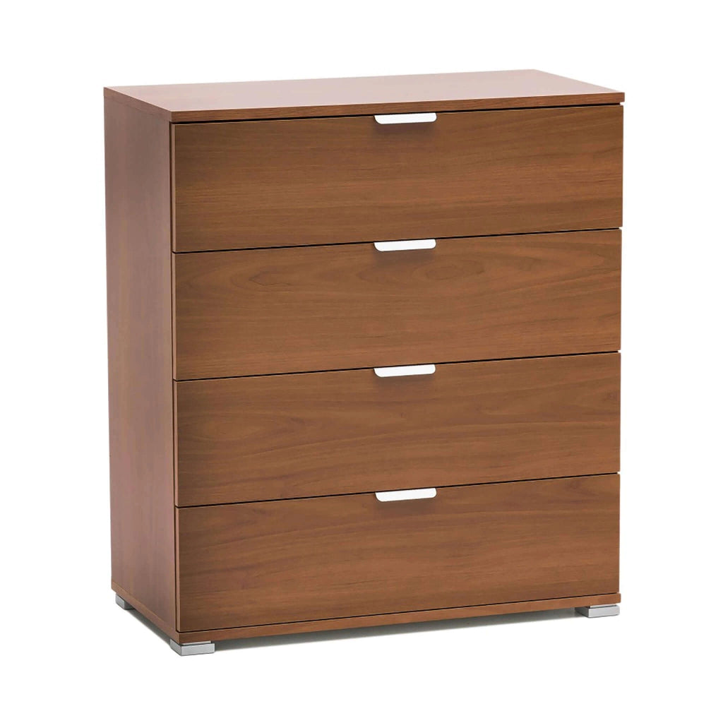 Cassettiera 4 cassetti in Legno Composito cm 75x38x85 - DAMIAN
