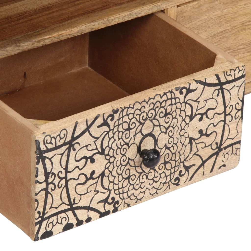 Mobile porta TV/credenza di design pratico 140 cm in legno massello di mango 2502072
