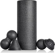 Set di fasciaball e duoball per allenamento della fascia con rullo di gomma per yoga e allenamento muscolare