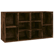 Scarpiera | Mobile per scarpe Rovere Fumo 103x30x55 cm in Legno Multistrato