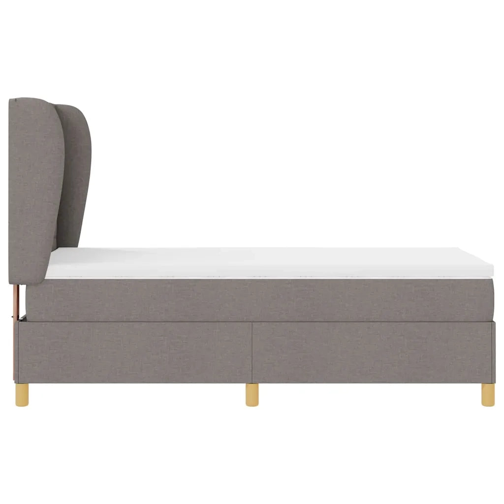 Letto a molle con materasso Talpa 190 x 90 cm Tessuto 3340666