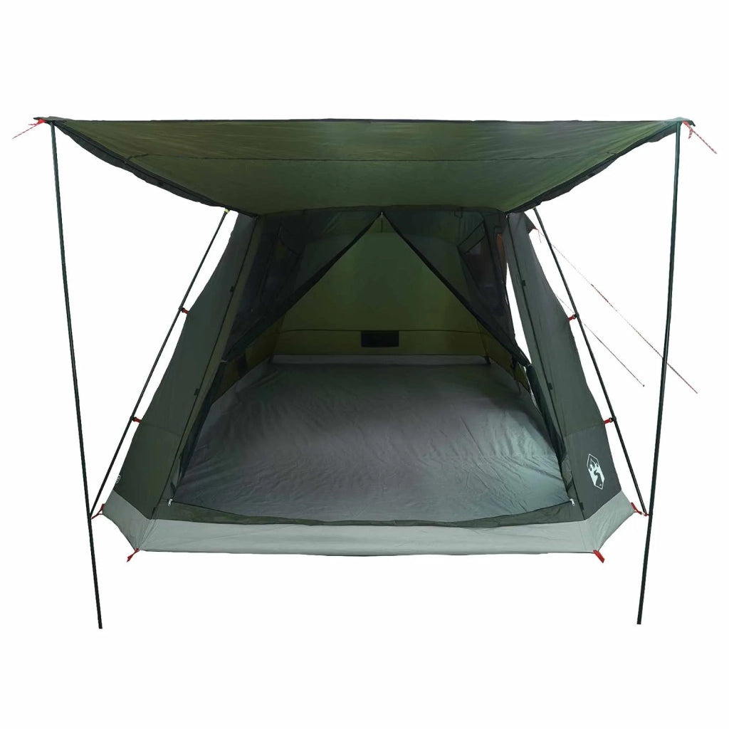 Tenda Capanna Verde militare 8 persone Poliestere e Acciaio 42028578