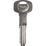 CHIAVE PUNZONATA YALE 016P106 ORIGINALE - OTTONE NICHELATO- 5 pezzi