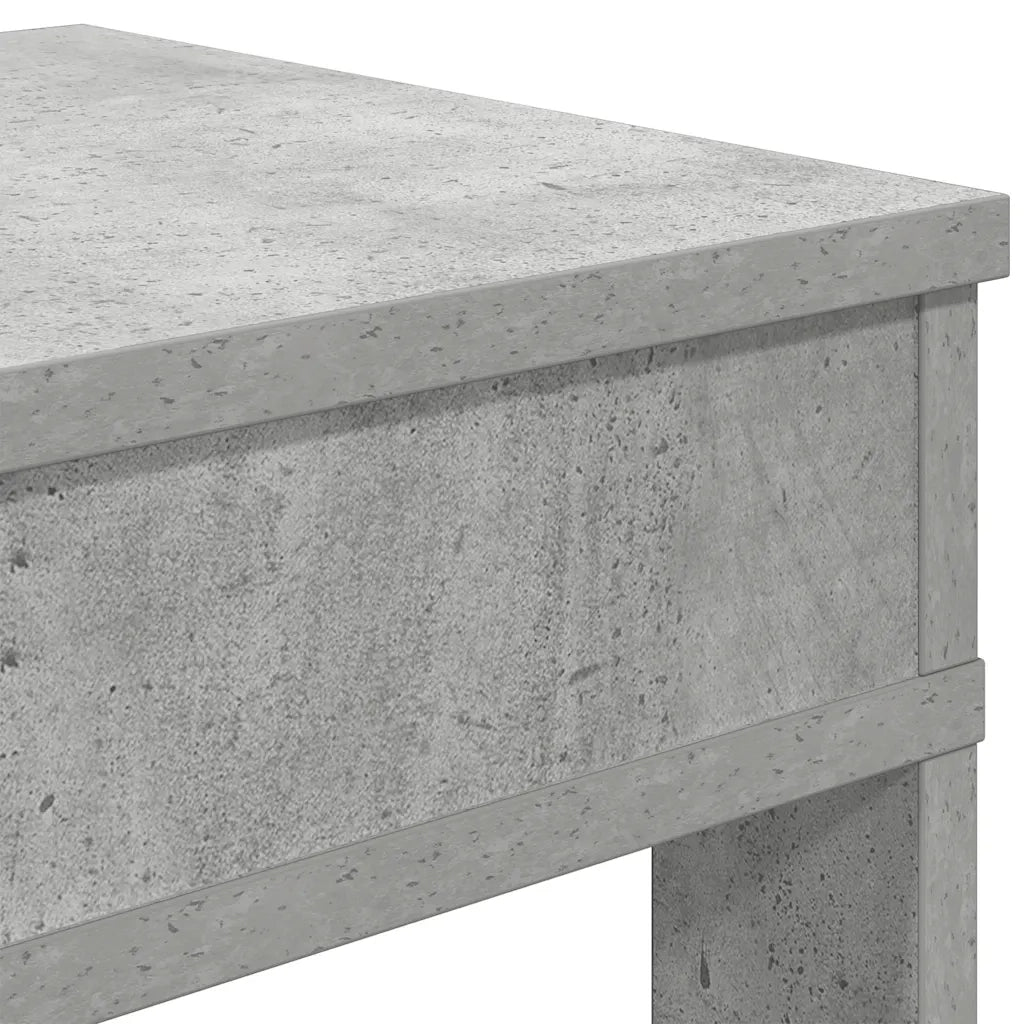 Scarpiera-Scaffale per scarpe Grigio Cemento 60x30x98 cm in Legno Multistrato