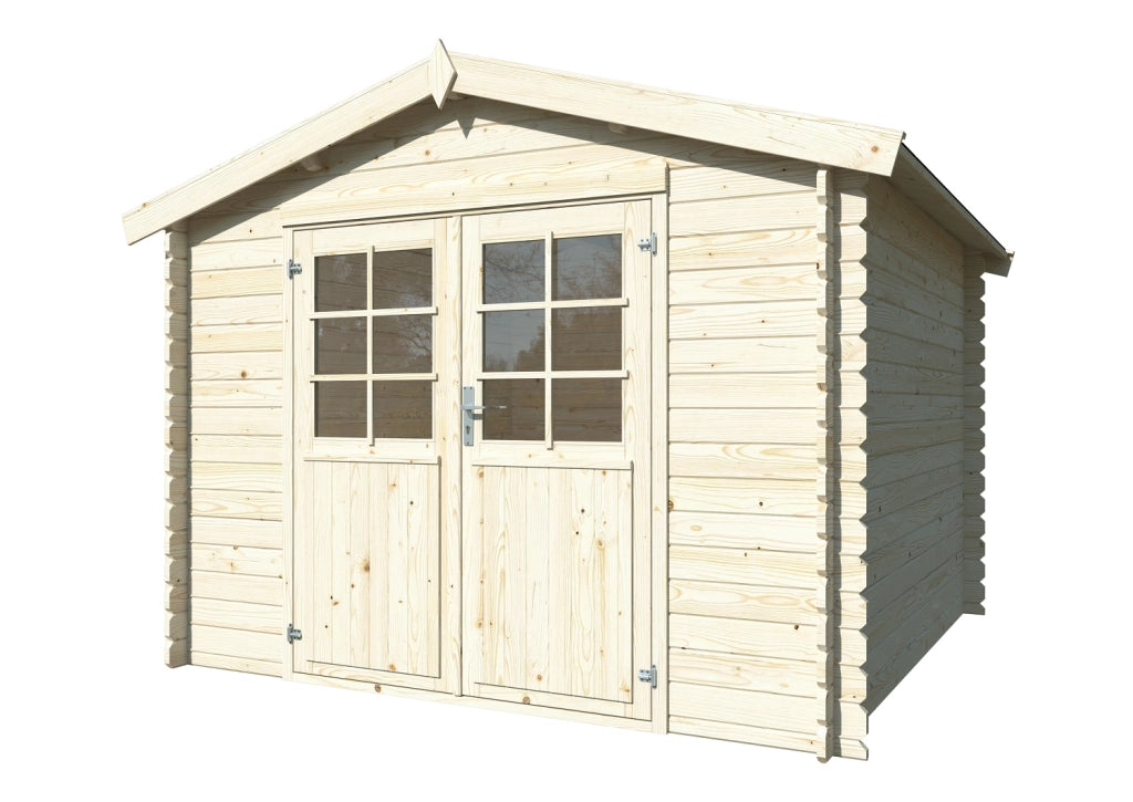 Casetta in legno non trattato Astrid 296X296