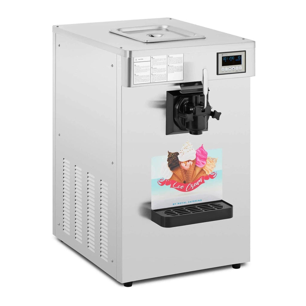 Macchina per gelato italiana 1150 watt 18 l/h 1 gusto macchina per gelato italiana professionale macchina per gelato italiana economica 14_0004900