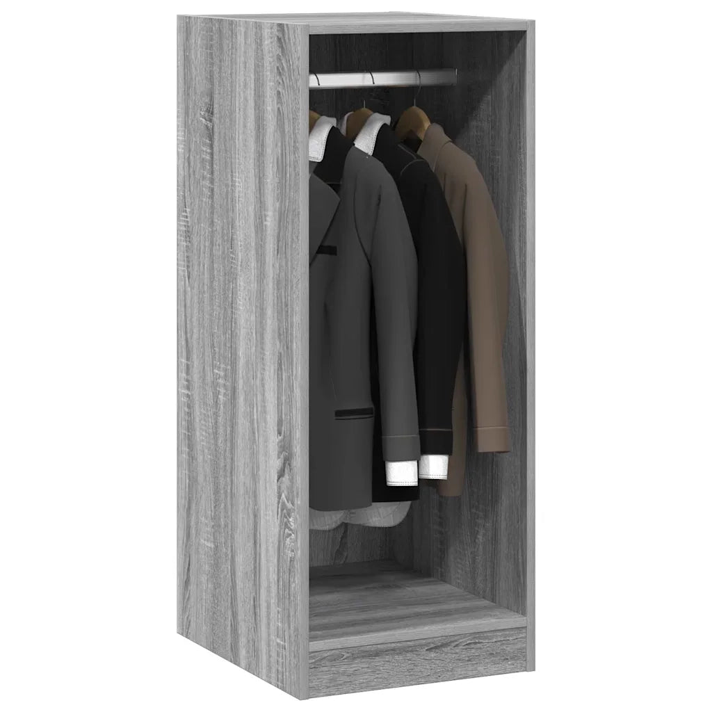 Armadio Grigio Sonoma 48x41x102 cm in Legno Multistrato 840819