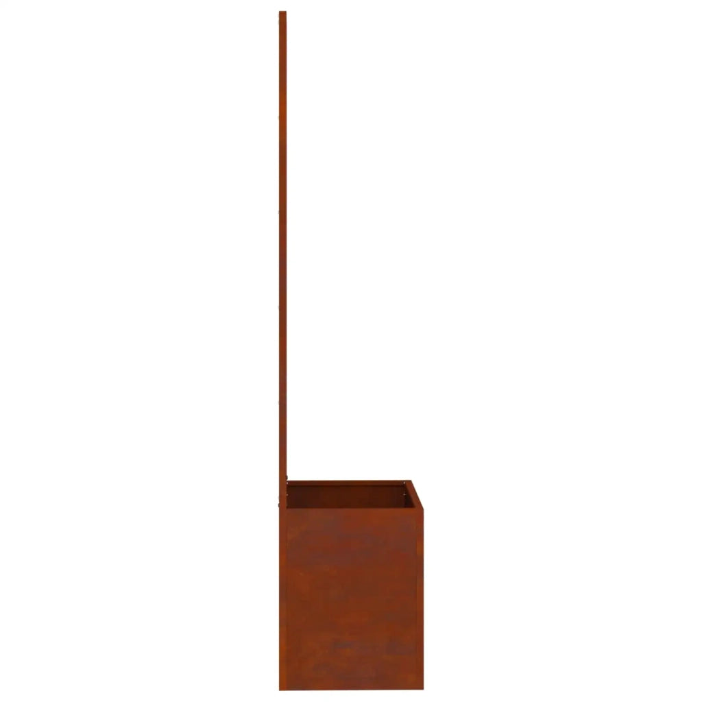 Schermo per privacy in giardino Traforo Ruggine 50 x 150 cm 876461