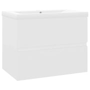Mobile lavabo con vasca integrata 60 x 38,5 x 45 cm truciolare bianco 02_0006427