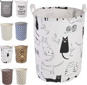 Wasmachine per bambini - 50 cm, impermeabile e con maniglie portatili - per articoli da bambino, giocattoli e camera da letto - stoffa lino