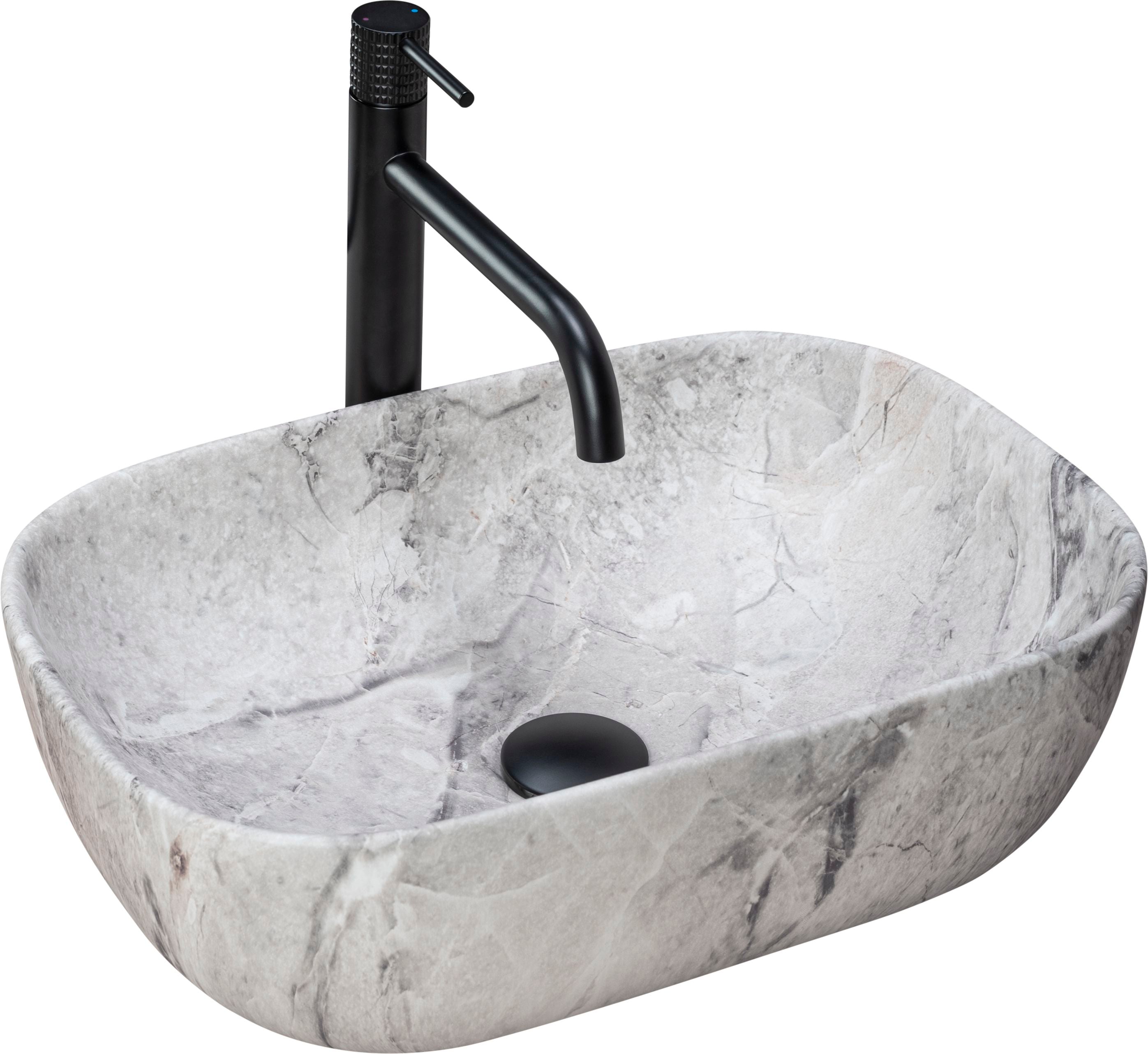 Lavabo Da Appoggio Rea Livia Stone