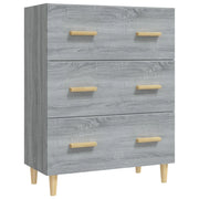 Credenza | Madia | Buffet da pranzo | Armadio da pranzo Grigio Sonoma 70x34x90 cm in Legno Multistrato