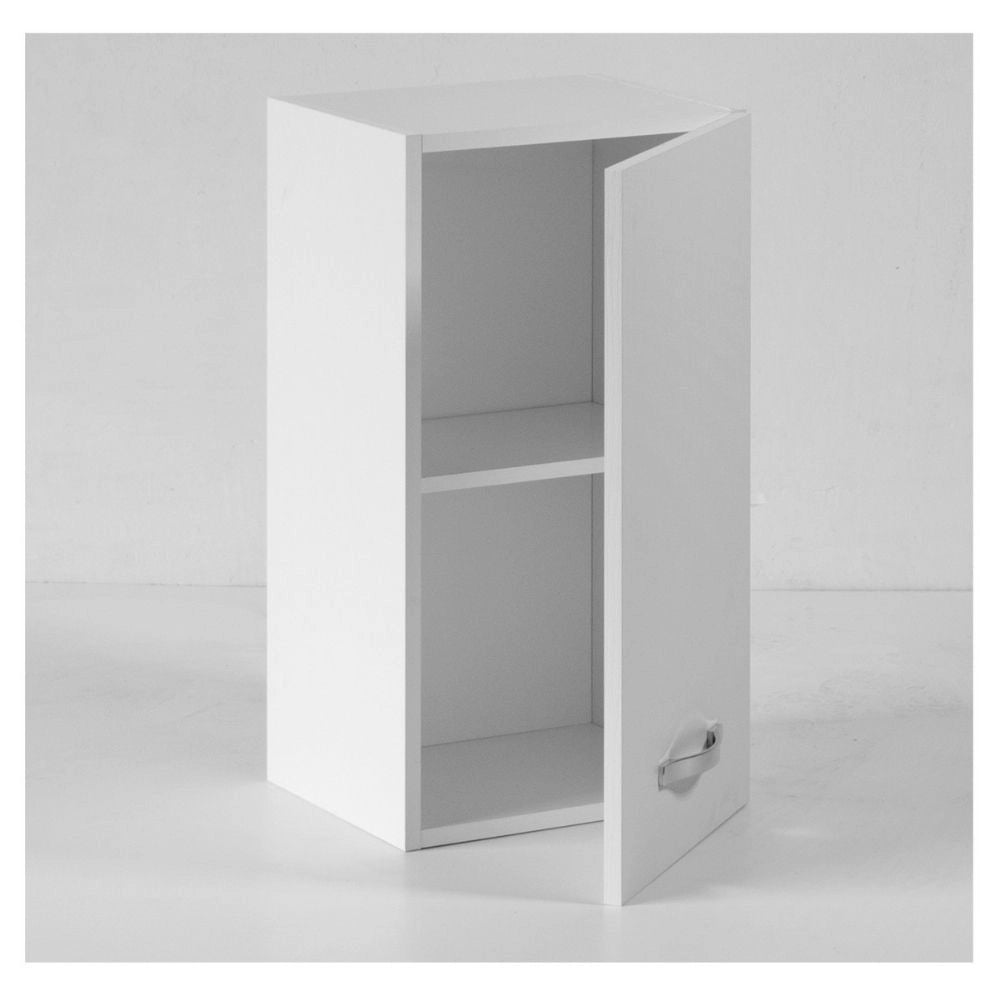 Pensile cucina con anta 30x32x72H colore noce antico