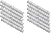 Liniaal in alluminio con scala graduata - 30 cm - 12 pezzi - E-10114 00-I