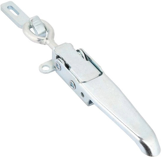 Chiusura eccentrica alta resistenza - Chiusura rimorchio - Anello di chiusura - Chiusura di sicurezza - Chiusura rimorchi - Materiale resistente e di alta qualità in acciaio.