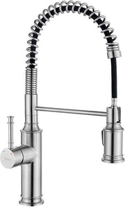 Cassaforte con miscelatore rimovibile e mono manico - Polished Nickel per lavandino - Ibergrif