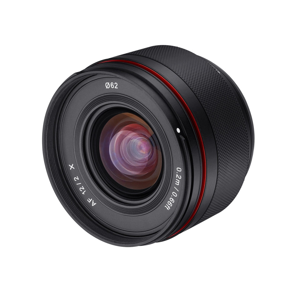 AF 12mm Obiettivo fotografico grandangolare per Fujifilm - apertura F2.0, autofocus APS-C a focale fissa Fuji X Mount X-T4 T3 X-T30 X-T20 X-E4 XE3 X-Pro 3 X-H1